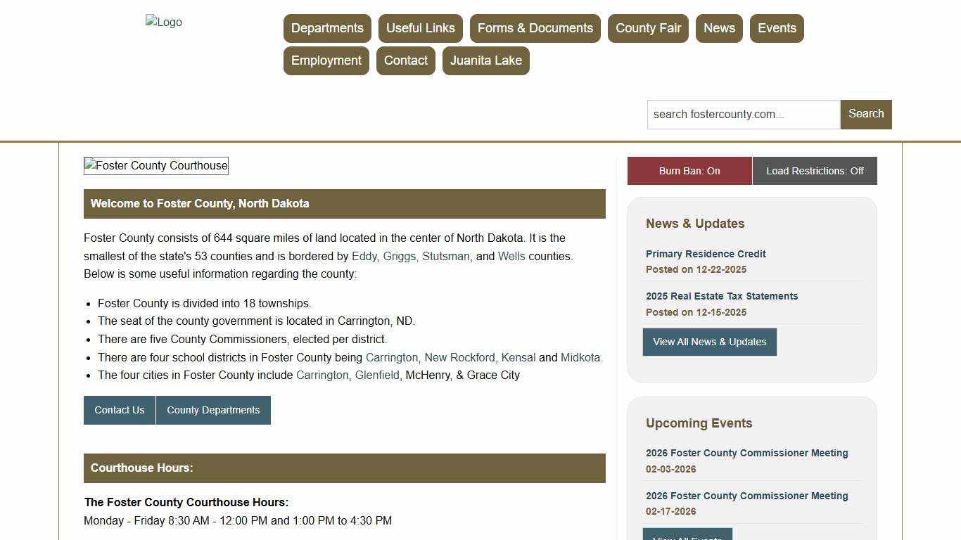 Foster County, North Dakota